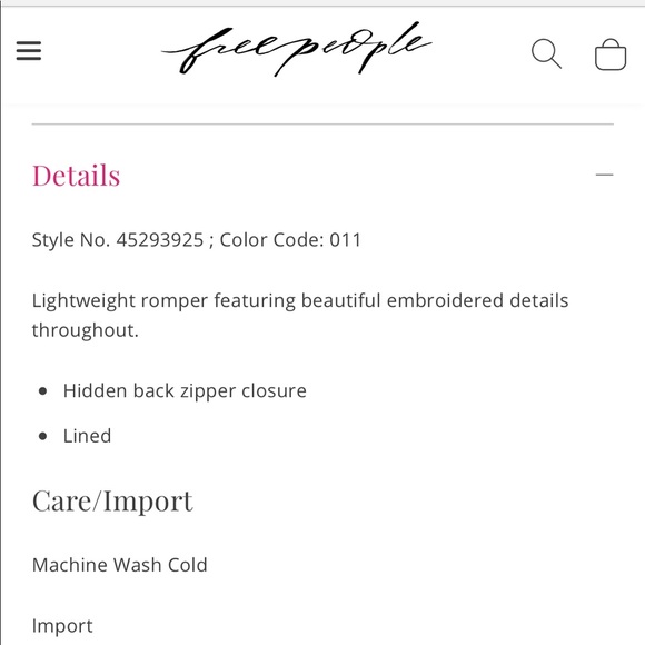 Free People Romper - Picture 5 of 8